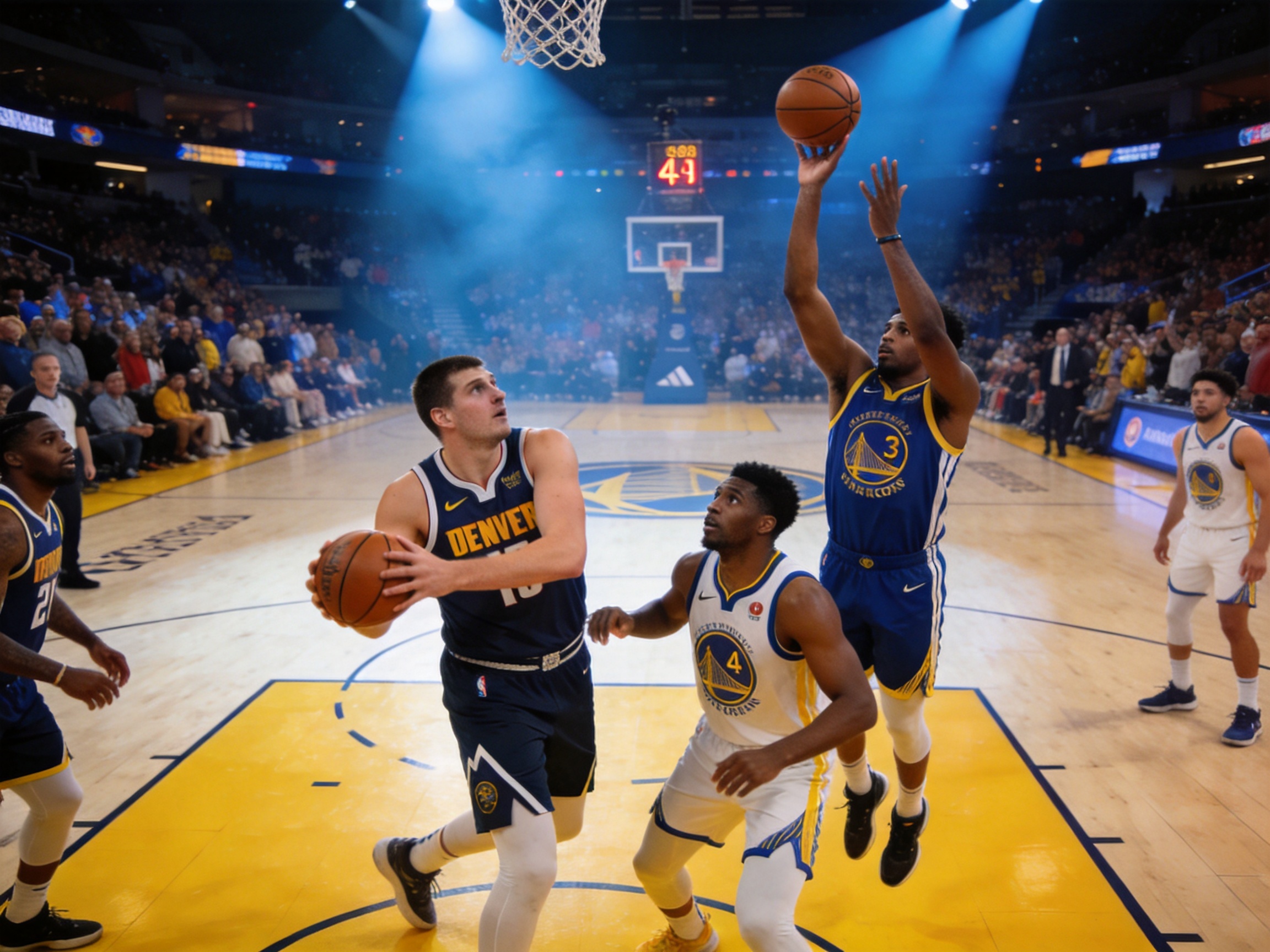 篮球NBA赛事集锦配图，星空游戏资讯